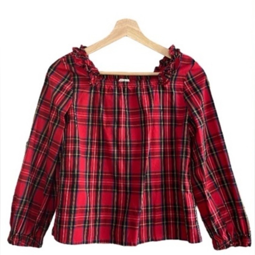 Crewcuts Plaid Girls Top
